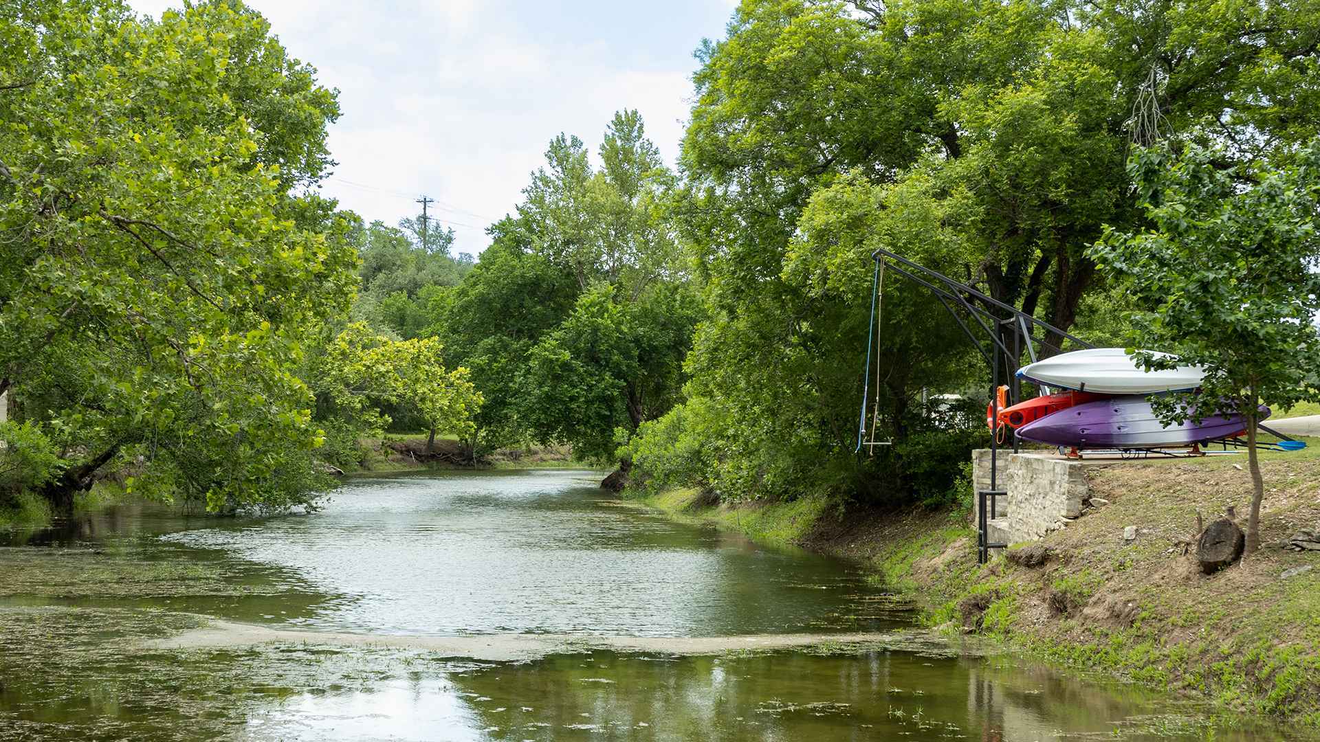 Image-of-creek-with kayaks